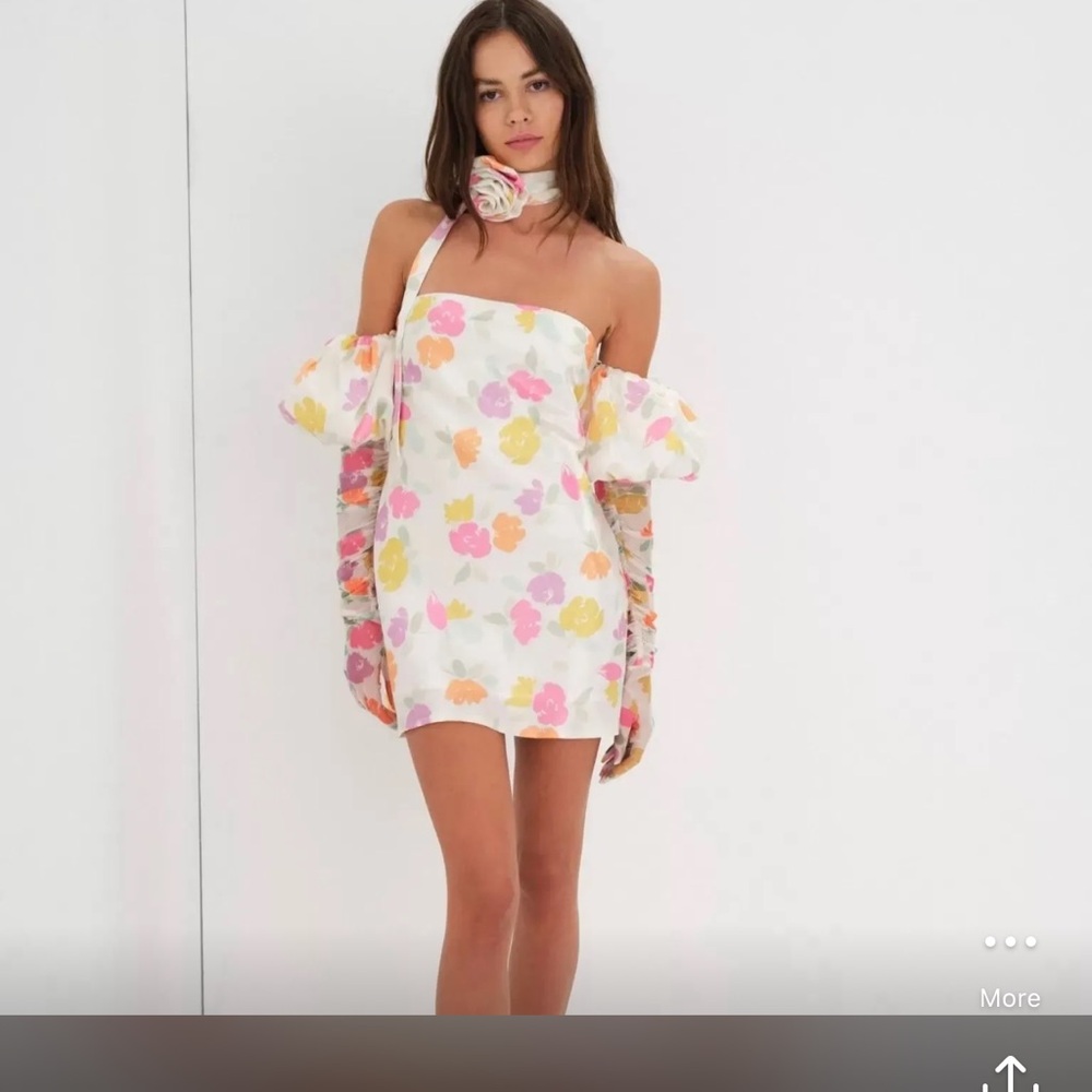Floral Off-Shoulder Dress